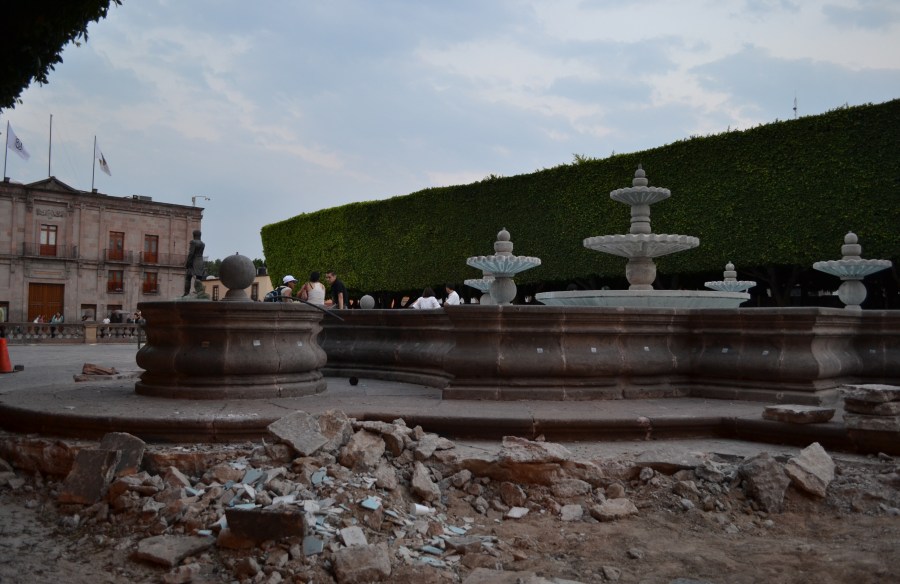 Jardín Guerrero, espacio de disidencia.  (Foto: Ariadna H. Castrejón)