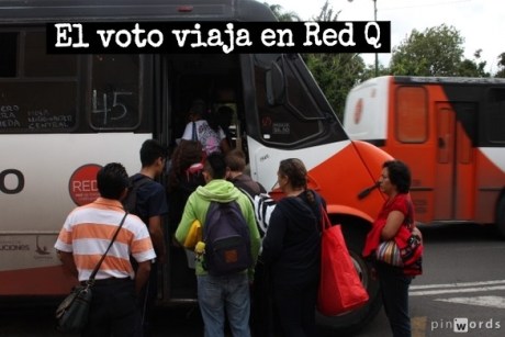 ¿Por quién votarán los que se vieron profundamente afectados esos días de septiembre cuando el sistema de transporte público Red Q colapsó?